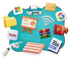 Цифровая база для школьника - КИБЕРшкола программирования для детей, компьютерные курсы для школьников, начинающих и подростков - KIBERone г. Артём