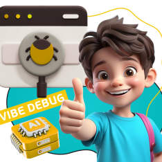 Тестирование & Vibe Debug. Охотники за багами - КИБЕРшкола программирования для детей, компьютерные курсы для школьников, начинающих и подростков - KIBERone г. Артём