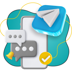 Создание Mini App для Telegram - КИБЕРшкола программирования для детей, компьютерные курсы для школьников, начинающих и подростков - KIBERone г. Артём