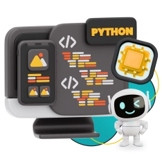 Мой первый сайт с мозгами: Python + AI - КИБЕРшкола программирования для детей, компьютерные курсы для школьников, начинающих и подростков - KIBERone г. Артём