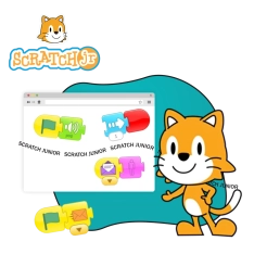 Scratch JR. Основы программирования  - КИБЕРшкола программирования для детей, компьютерные курсы для школьников, начинающих и подростков - KIBERone г. Артём
