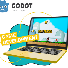 Godot.  Основа создания легендарных игр - КИБЕРшкола программирования для детей, компьютерные курсы для школьников, начинающих и подростков - KIBERone г. Артём