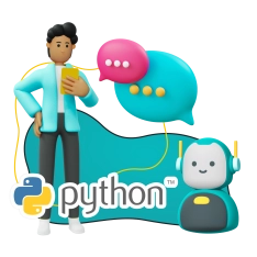 Умный чат-бот на Python на Telegram - КИБЕРшкола программирования для детей, компьютерные курсы для школьников, начинающих и подростков - KIBERone г. Артём