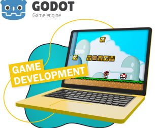 Godot.  Основа создания легендарных игр - КИБЕРшкола программирования для детей, компьютерные курсы для школьников, начинающих и подростков - KIBERone г. Артём