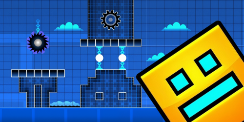 Свой Geometry Dash: создаём игру из детства родителей - КИБЕРшкола программирования для детей, компьютерные курсы для школьников, начинающих и подростков - KIBERone г. Артём